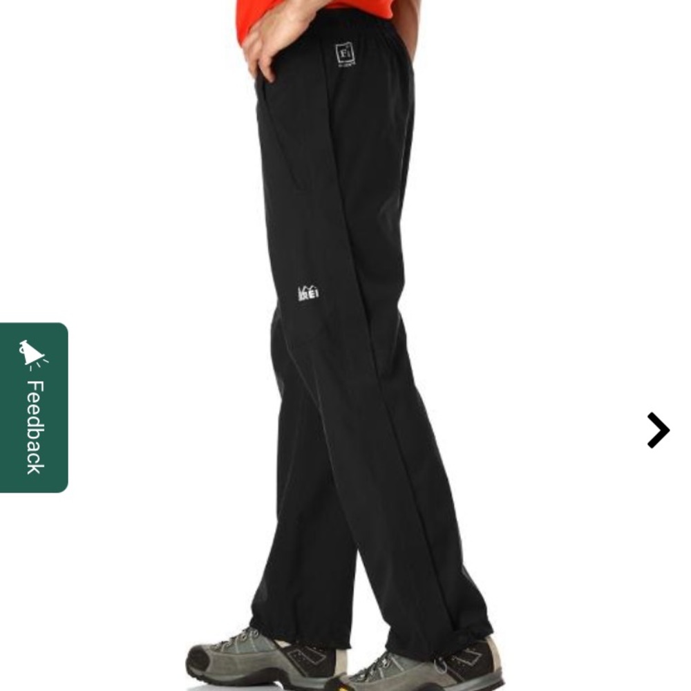 REI Talusphere full zip pants E1 Elements S 32